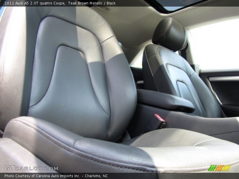 Teak Brown Metallic / Black 2011 Audi A5 2.0T quattro Coupe