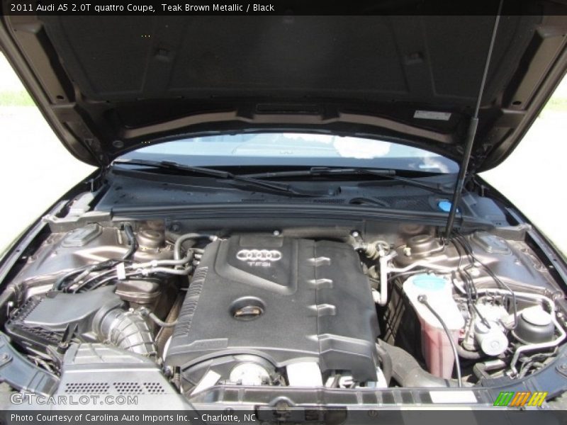 Teak Brown Metallic / Black 2011 Audi A5 2.0T quattro Coupe