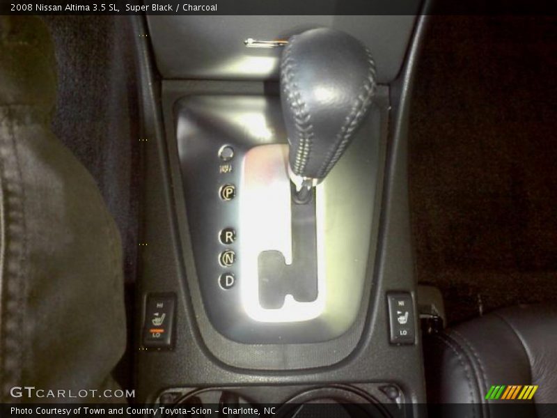 Super Black / Charcoal 2008 Nissan Altima 3.5 SL