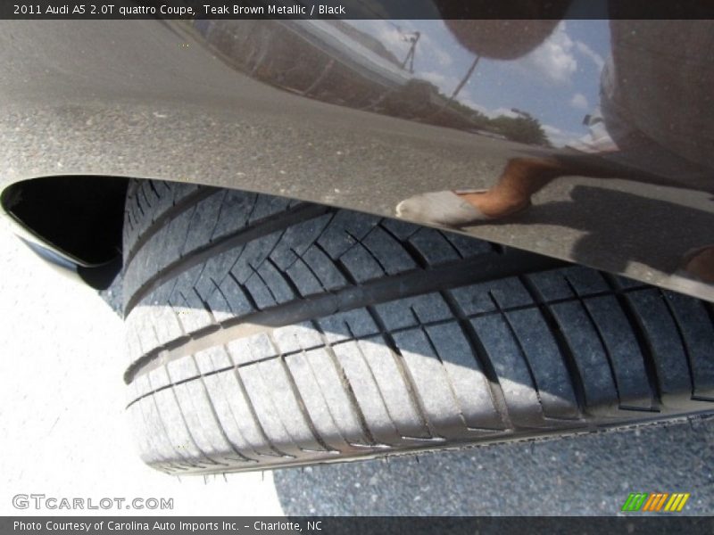 Teak Brown Metallic / Black 2011 Audi A5 2.0T quattro Coupe