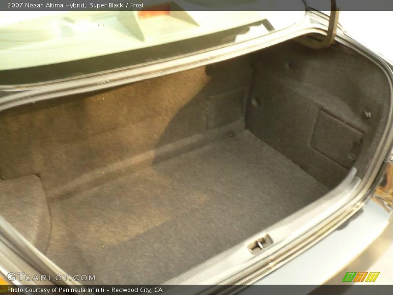 Super Black / Frost 2007 Nissan Altima Hybrid