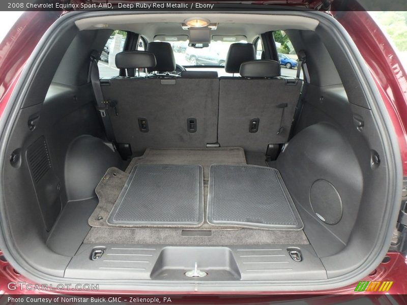 Deep Ruby Red Metallic / Ebony 2008 Chevrolet Equinox Sport AWD