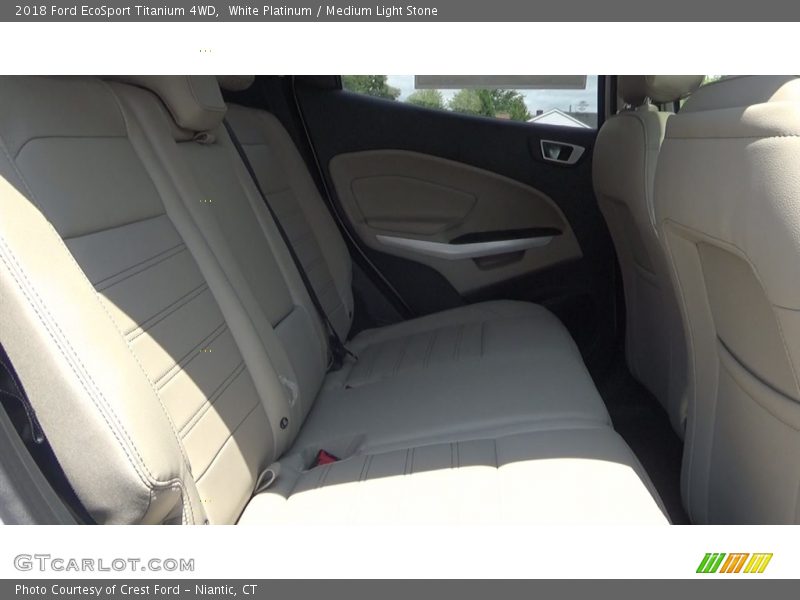 White Platinum / Medium Light Stone 2018 Ford EcoSport Titanium 4WD