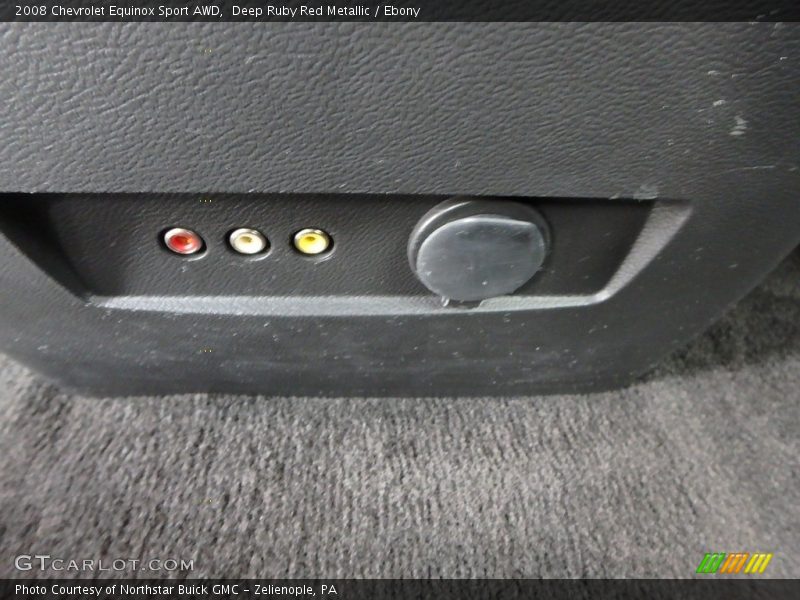 Deep Ruby Red Metallic / Ebony 2008 Chevrolet Equinox Sport AWD