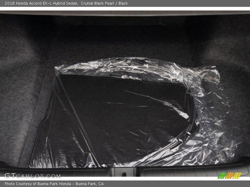 Crystal Black Pearl / Black 2018 Honda Accord EX-L Hybrid Sedan