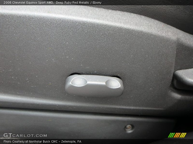 Deep Ruby Red Metallic / Ebony 2008 Chevrolet Equinox Sport AWD