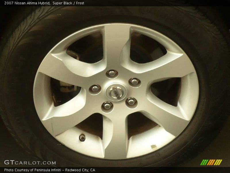Super Black / Frost 2007 Nissan Altima Hybrid