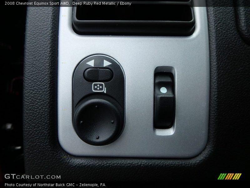Deep Ruby Red Metallic / Ebony 2008 Chevrolet Equinox Sport AWD