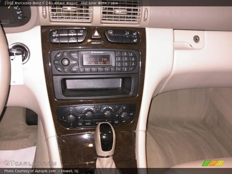 Alabaster White / Java 2003 Mercedes-Benz C 240 4Matic Wagon