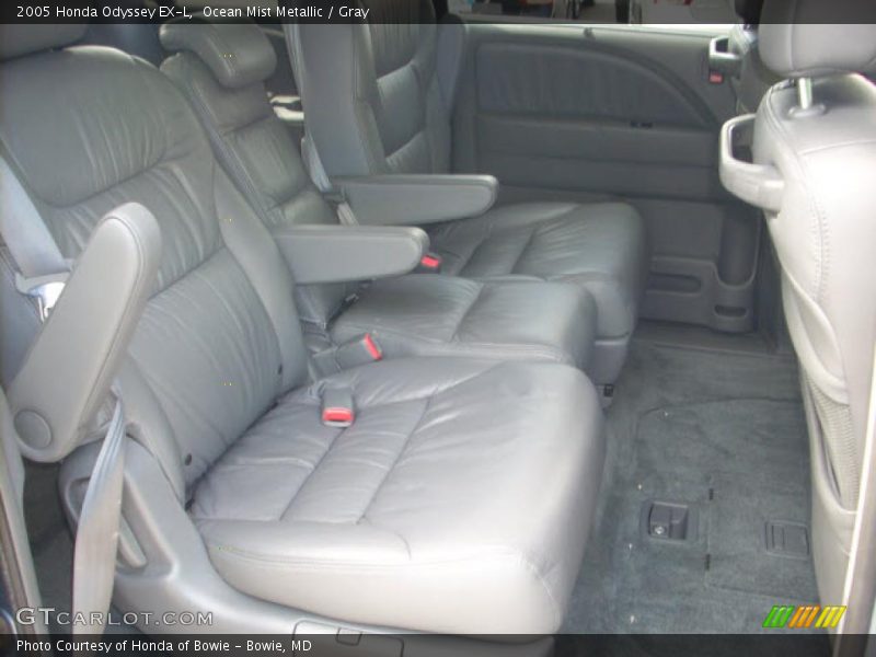 Ocean Mist Metallic / Gray 2005 Honda Odyssey EX-L