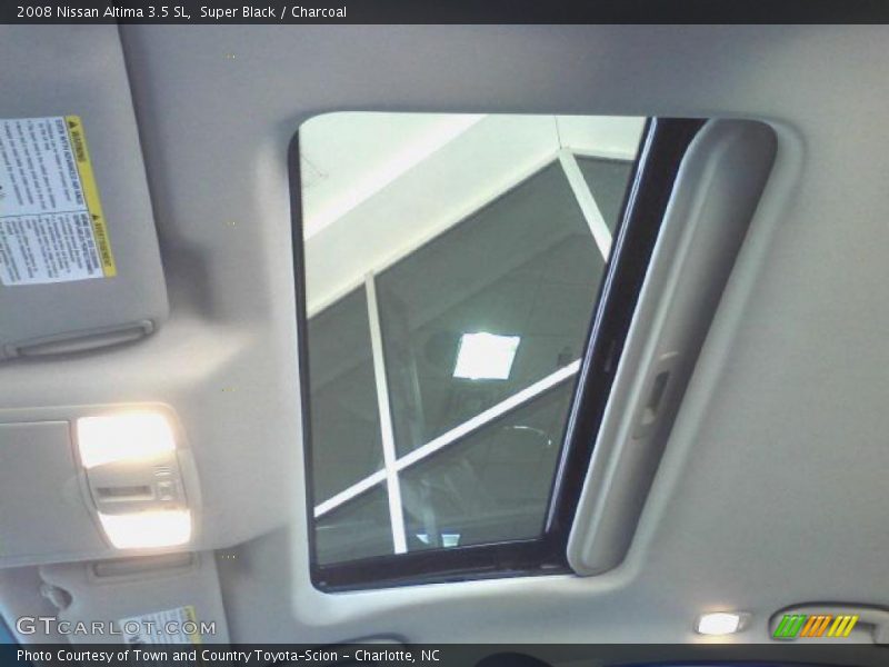 Super Black / Charcoal 2008 Nissan Altima 3.5 SL
