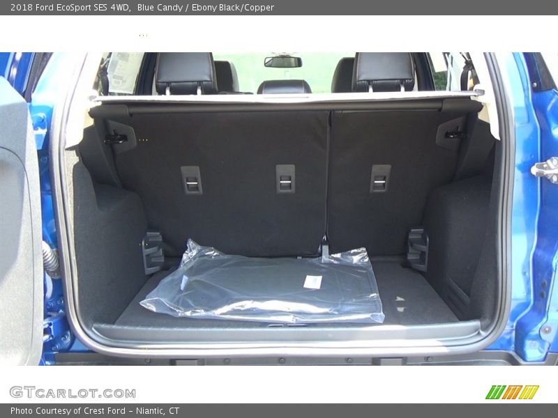 Blue Candy / Ebony Black/Copper 2018 Ford EcoSport SES 4WD