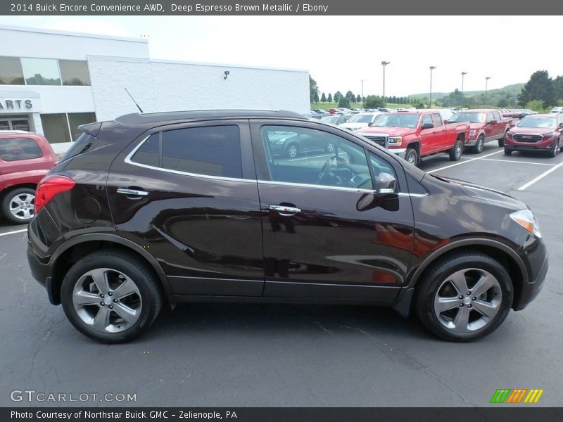 Deep Espresso Brown Metallic / Ebony 2014 Buick Encore Convenience AWD