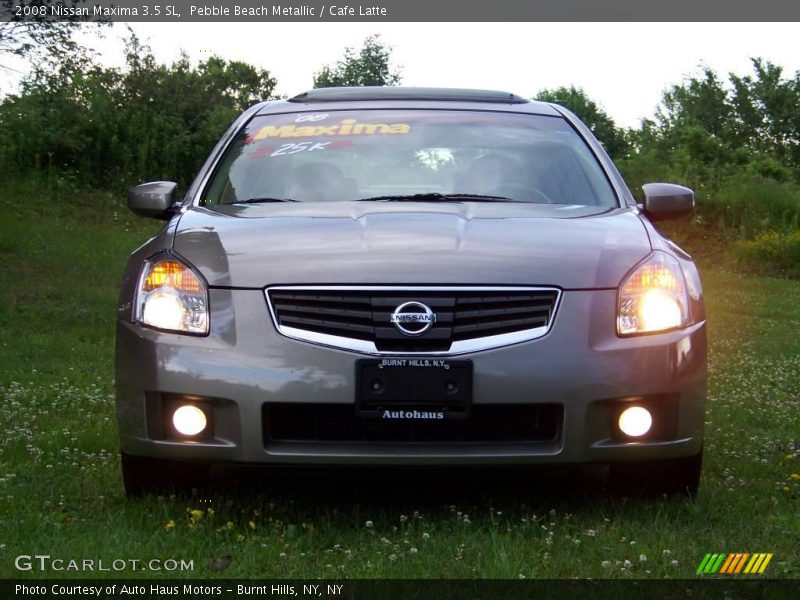Pebble Beach Metallic / Cafe Latte 2008 Nissan Maxima 3.5 SL
