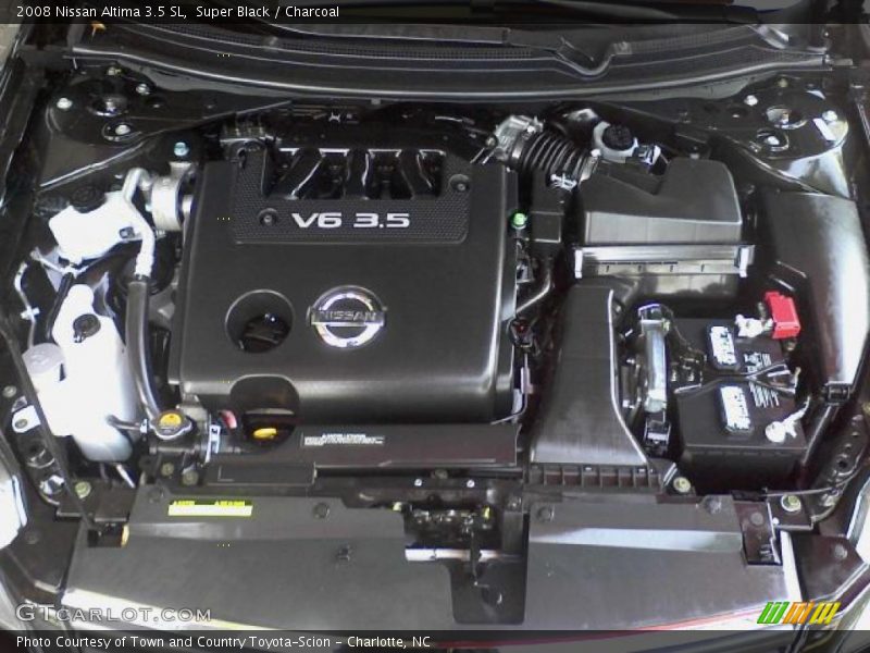 Super Black / Charcoal 2008 Nissan Altima 3.5 SL