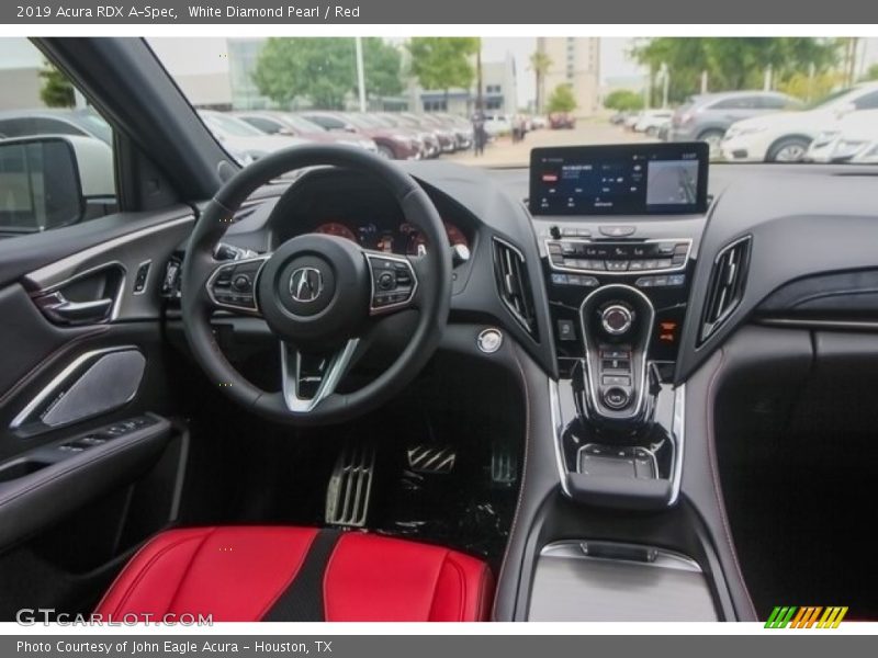 Dashboard of 2019 RDX A-Spec