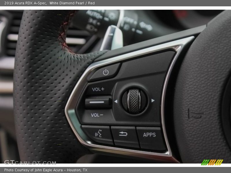  2019 RDX A-Spec Steering Wheel