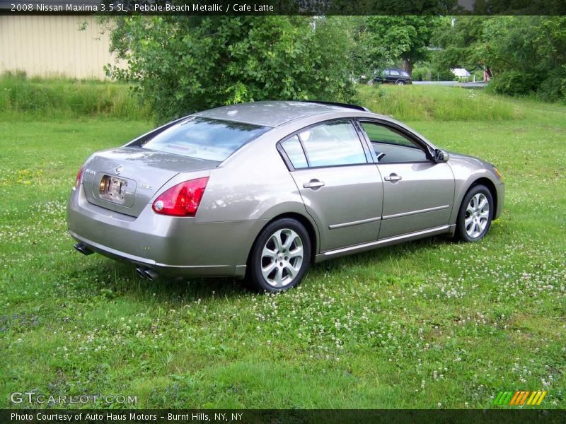Pebble Beach Metallic / Cafe Latte 2008 Nissan Maxima 3.5 SL