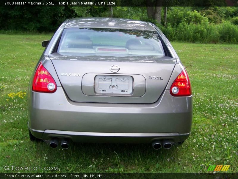 Pebble Beach Metallic / Cafe Latte 2008 Nissan Maxima 3.5 SL