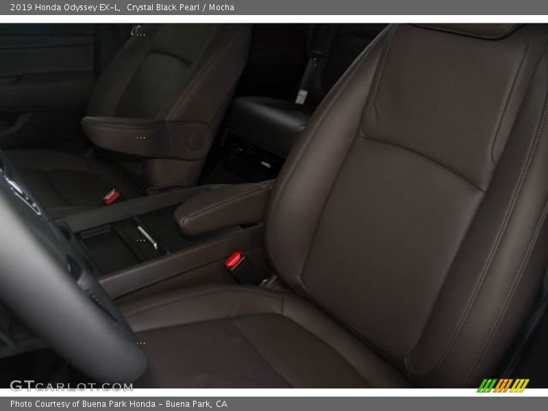 Crystal Black Pearl / Mocha 2019 Honda Odyssey EX-L