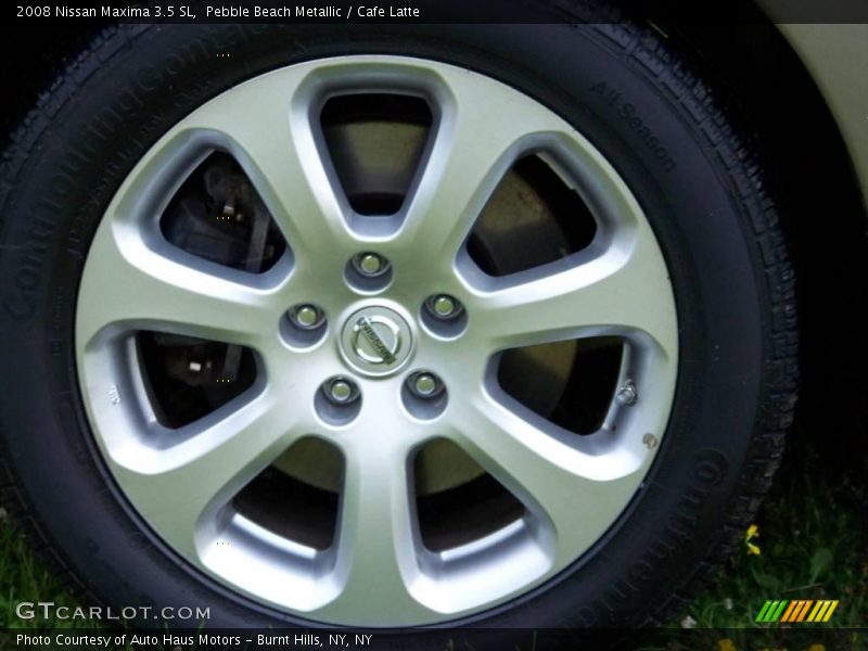 Pebble Beach Metallic / Cafe Latte 2008 Nissan Maxima 3.5 SL