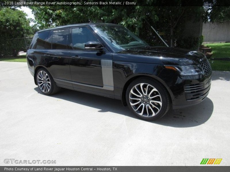 Santorini Black Metallic / Ebony 2018 Land Rover Range Rover Autobiography