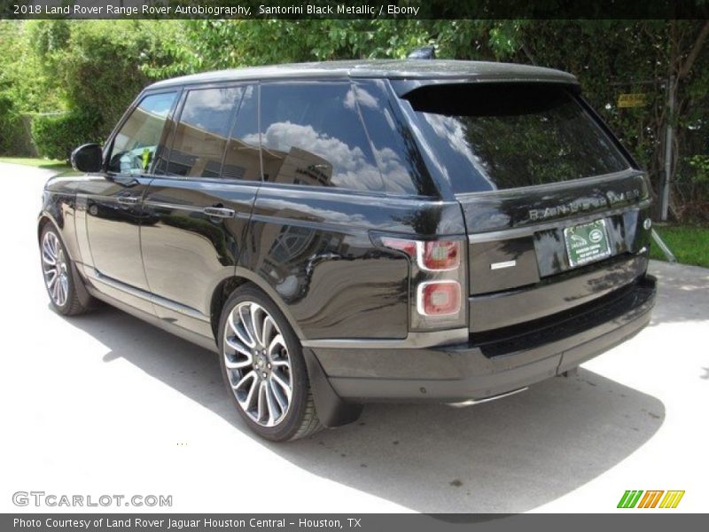Santorini Black Metallic / Ebony 2018 Land Rover Range Rover Autobiography