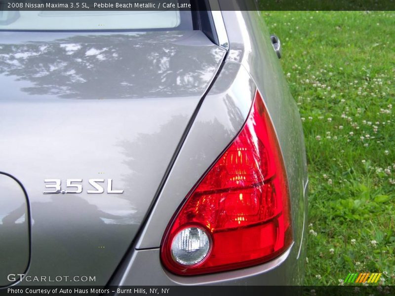 Pebble Beach Metallic / Cafe Latte 2008 Nissan Maxima 3.5 SL