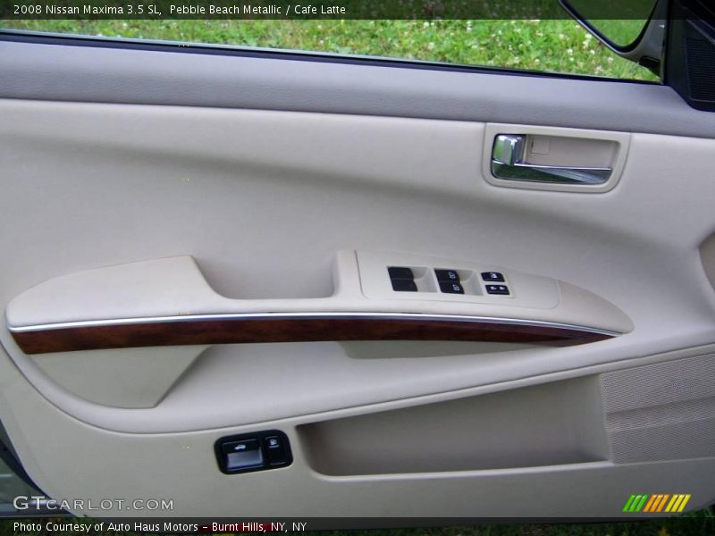 Pebble Beach Metallic / Cafe Latte 2008 Nissan Maxima 3.5 SL