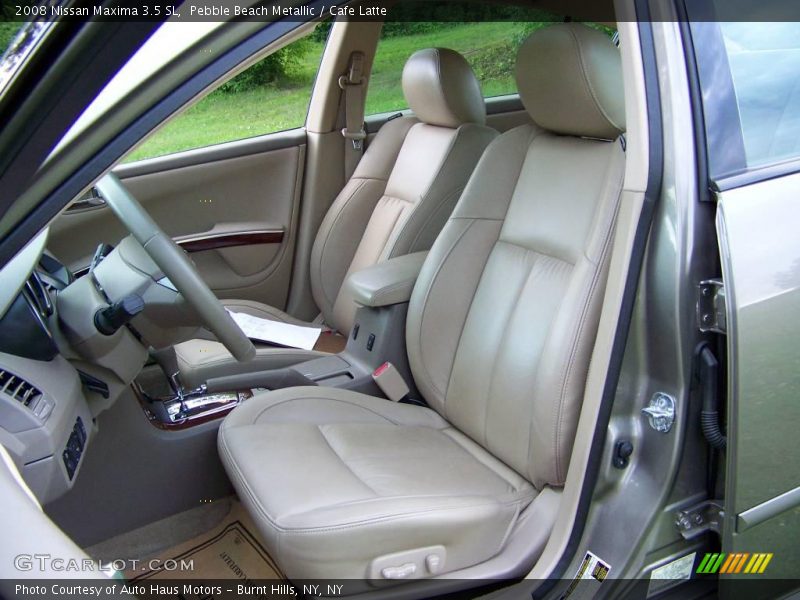 Pebble Beach Metallic / Cafe Latte 2008 Nissan Maxima 3.5 SL