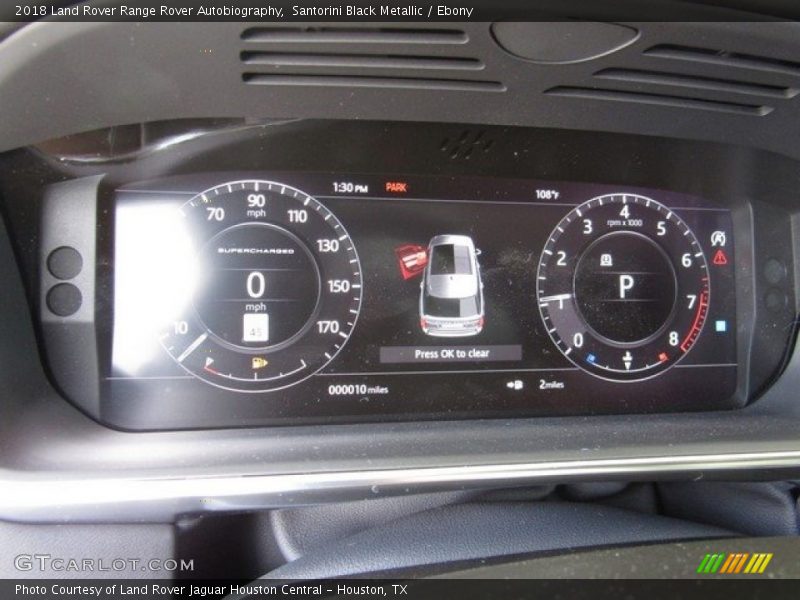 Santorini Black Metallic / Ebony 2018 Land Rover Range Rover Autobiography