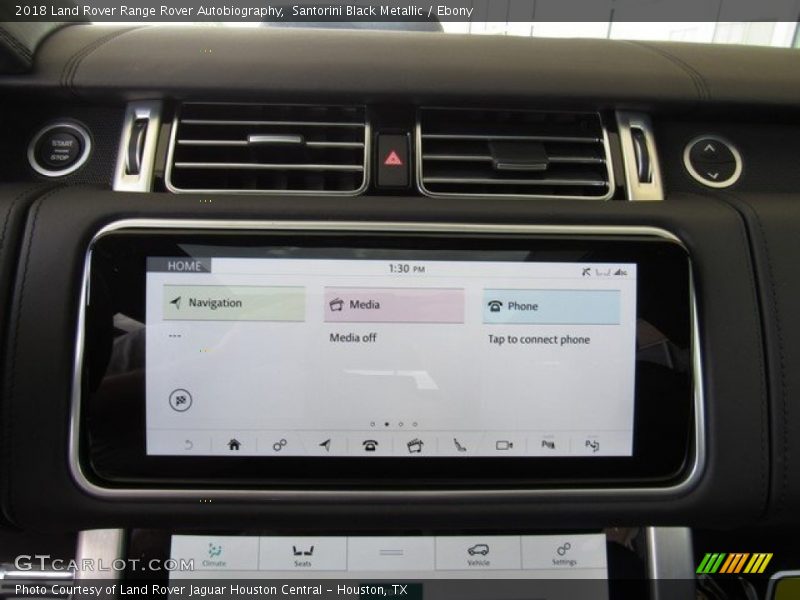 Santorini Black Metallic / Ebony 2018 Land Rover Range Rover Autobiography