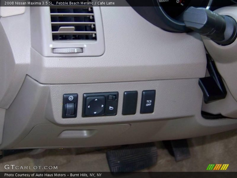 Pebble Beach Metallic / Cafe Latte 2008 Nissan Maxima 3.5 SL