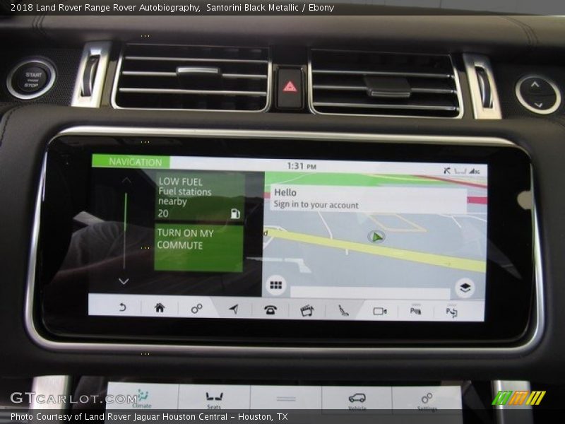 Santorini Black Metallic / Ebony 2018 Land Rover Range Rover Autobiography