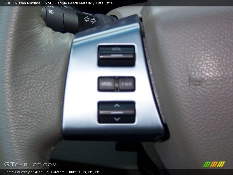 Pebble Beach Metallic / Cafe Latte 2008 Nissan Maxima 3.5 SL