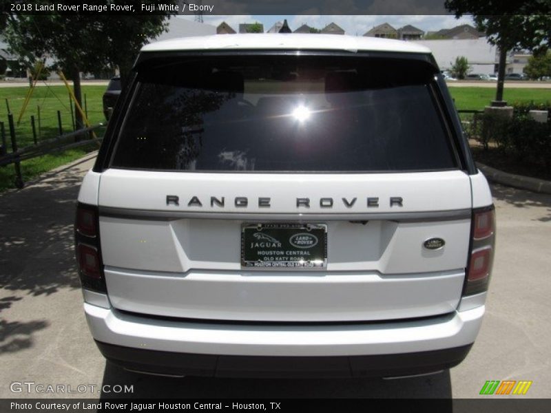 Fuji White / Ebony 2018 Land Rover Range Rover