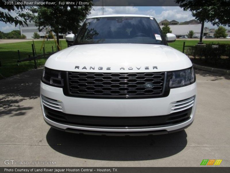 Fuji White / Ebony 2018 Land Rover Range Rover