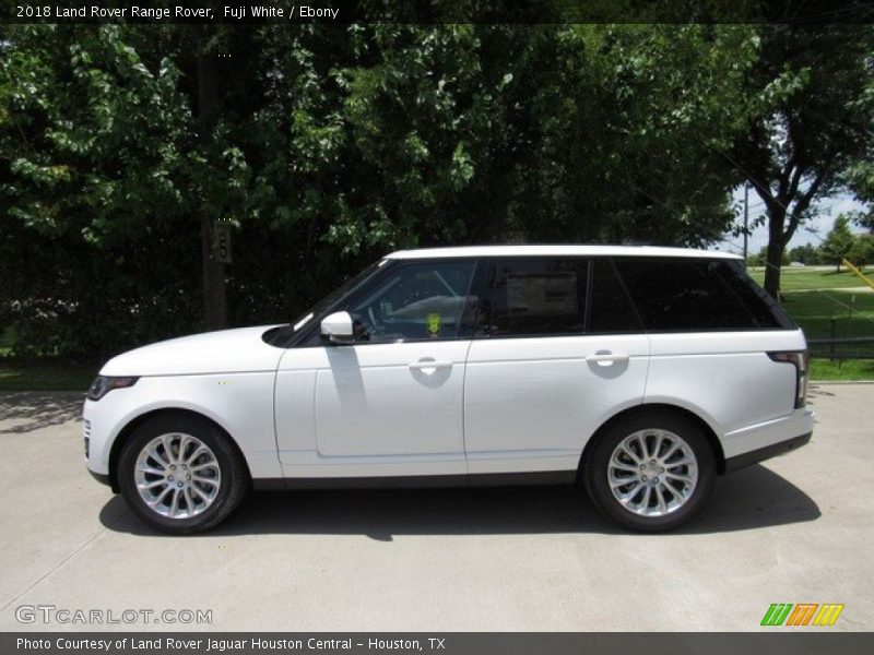 Fuji White / Ebony 2018 Land Rover Range Rover