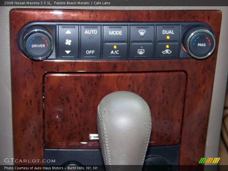 Pebble Beach Metallic / Cafe Latte 2008 Nissan Maxima 3.5 SL