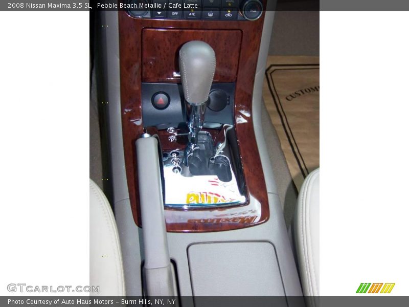 Pebble Beach Metallic / Cafe Latte 2008 Nissan Maxima 3.5 SL