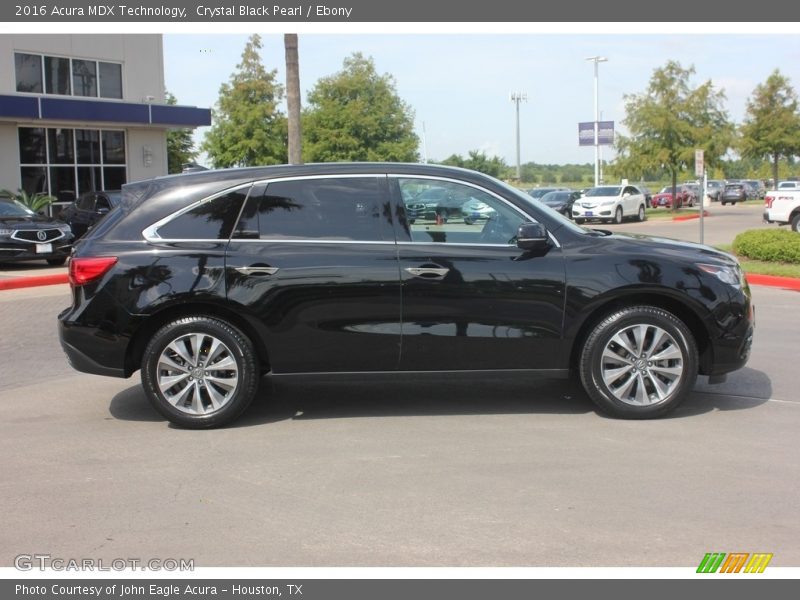 Crystal Black Pearl / Ebony 2016 Acura MDX Technology