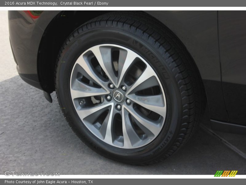 Crystal Black Pearl / Ebony 2016 Acura MDX Technology