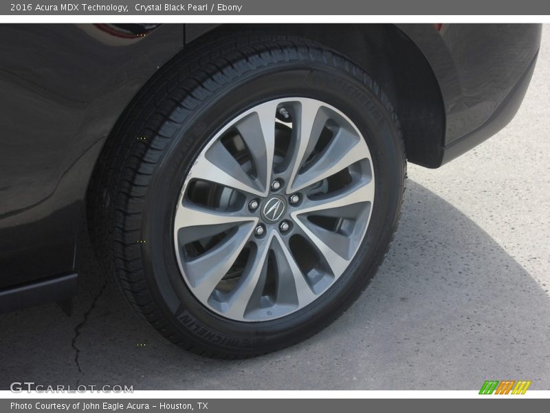 Crystal Black Pearl / Ebony 2016 Acura MDX Technology