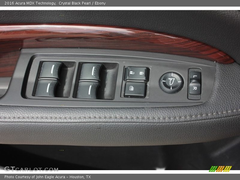 Crystal Black Pearl / Ebony 2016 Acura MDX Technology