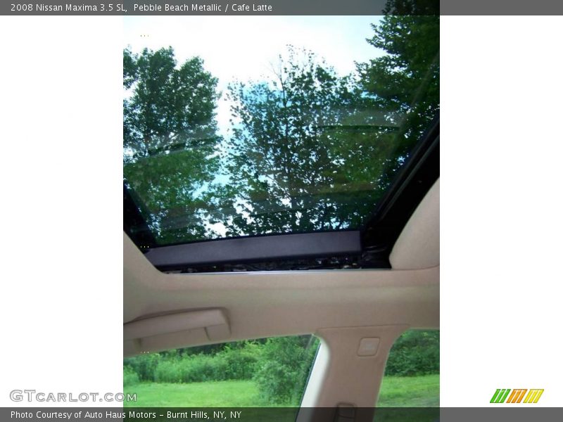Pebble Beach Metallic / Cafe Latte 2008 Nissan Maxima 3.5 SL
