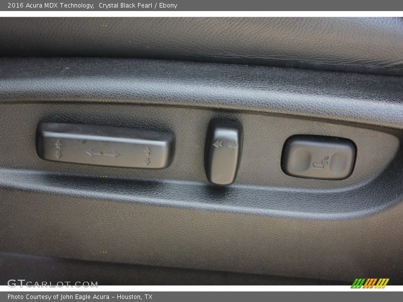 Crystal Black Pearl / Ebony 2016 Acura MDX Technology