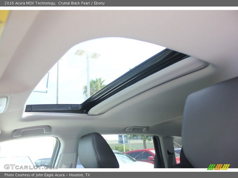 Crystal Black Pearl / Ebony 2016 Acura MDX Technology