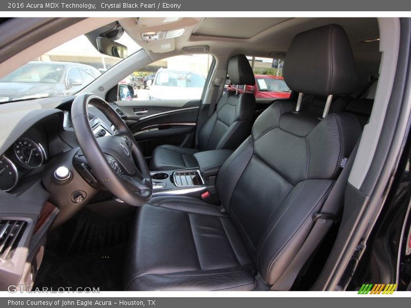 Crystal Black Pearl / Ebony 2016 Acura MDX Technology