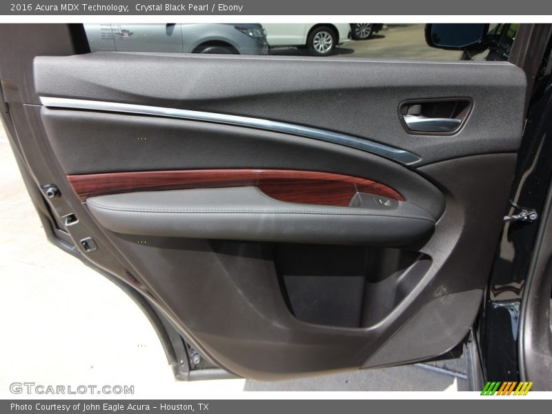 Crystal Black Pearl / Ebony 2016 Acura MDX Technology