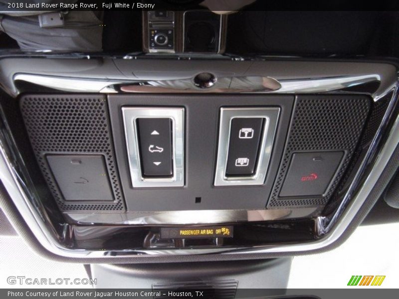 Fuji White / Ebony 2018 Land Rover Range Rover